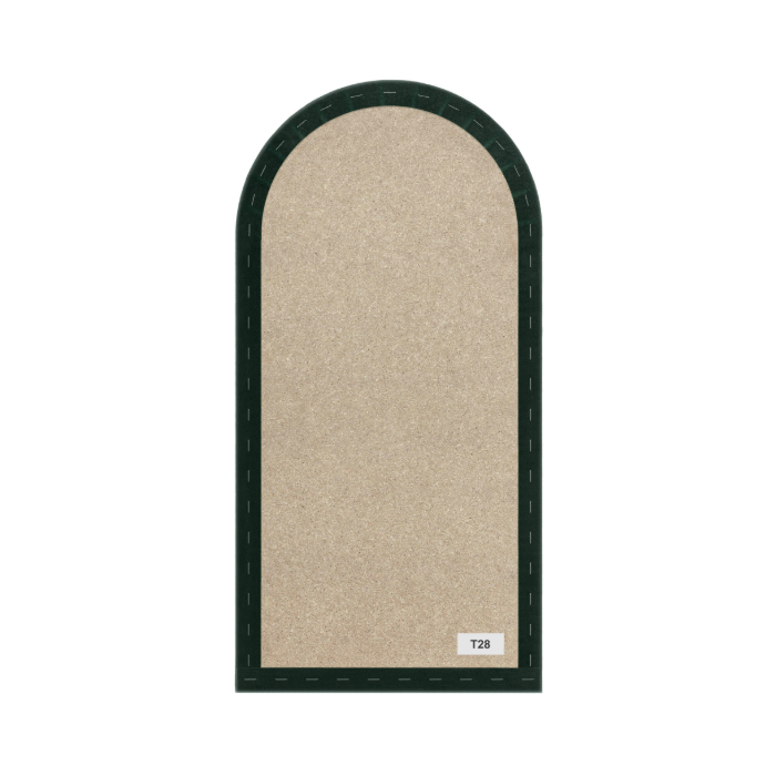 Polsterpaneel Flaschengrün 30 cm
